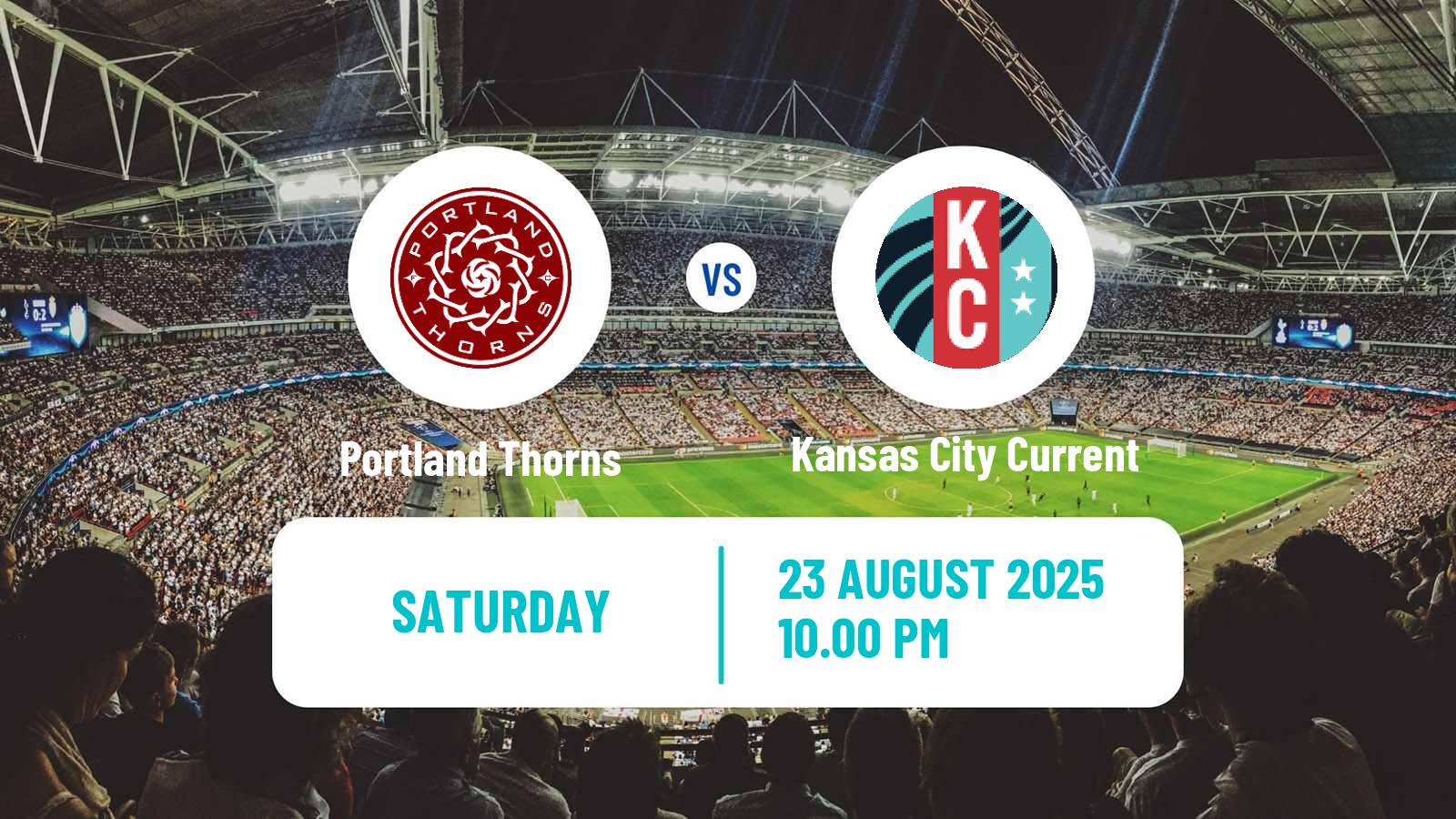 Soccer NWSL Portland Thorns - Kansas City Current