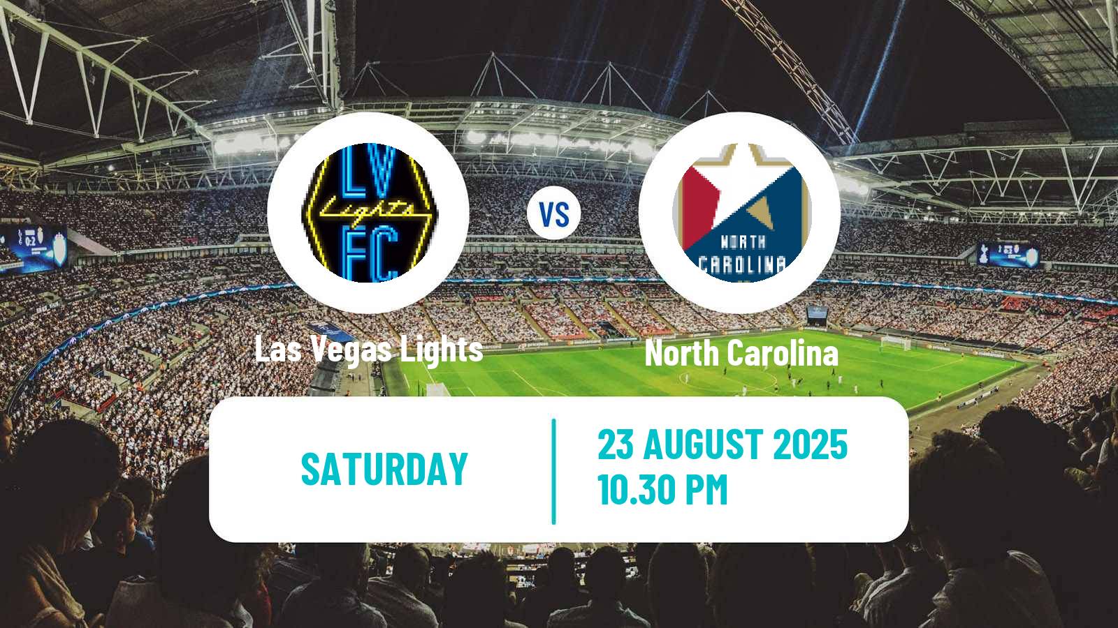 Soccer USL Championship Las Vegas Lights - North Carolina