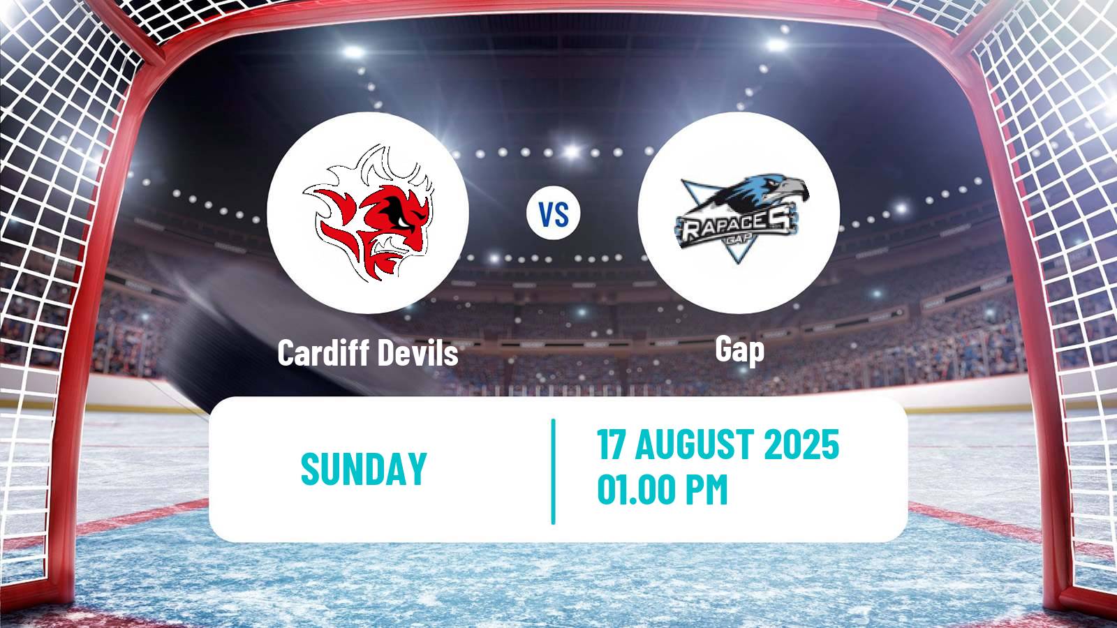 Hockey Club Friendly Ice Hockey Cardiff Devils - Gap