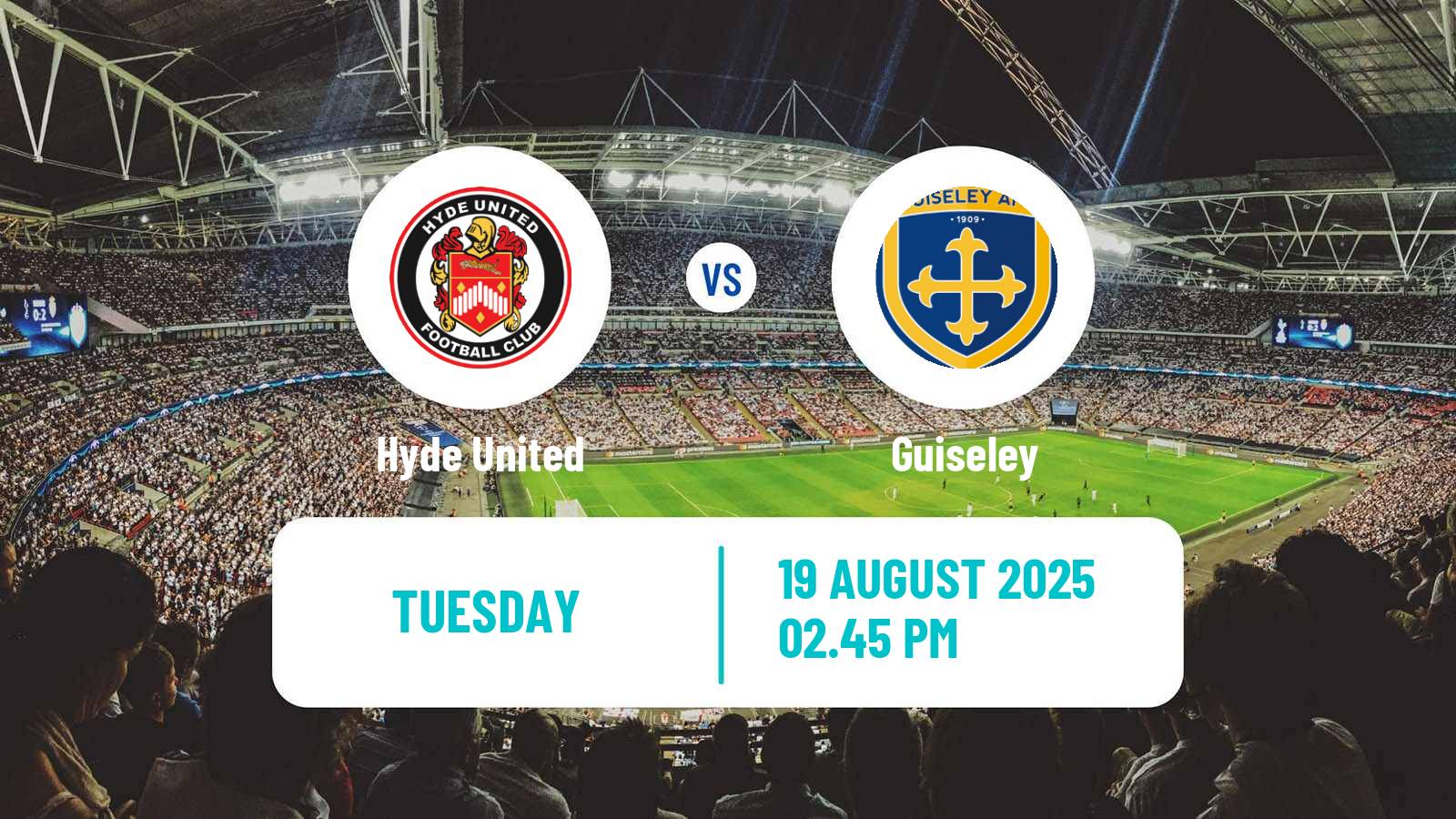 Soccer English NPL Premier Division Hyde United - Guiseley