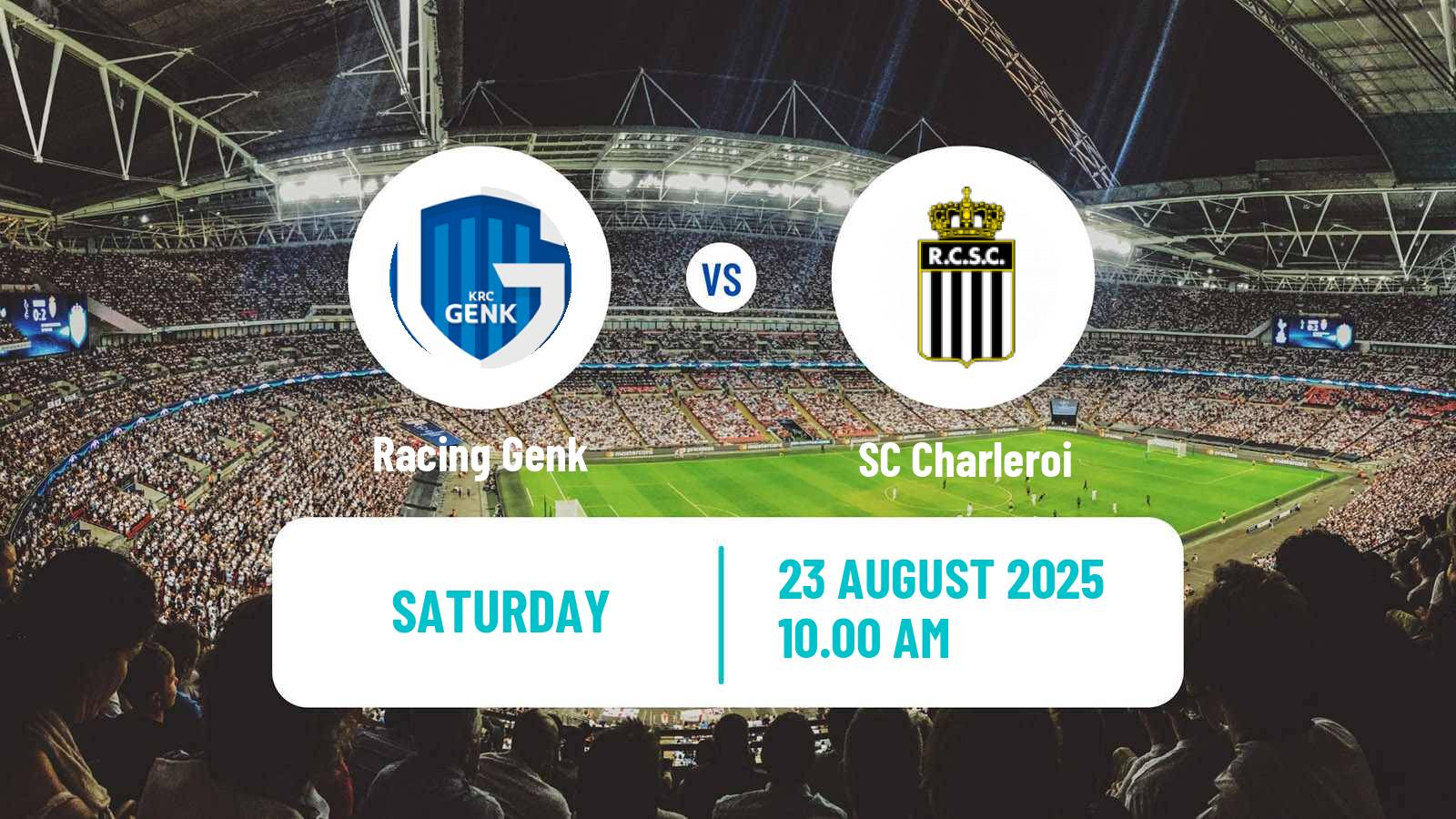 Soccer Belgian Jupiler Pro League Genk - Charleroi