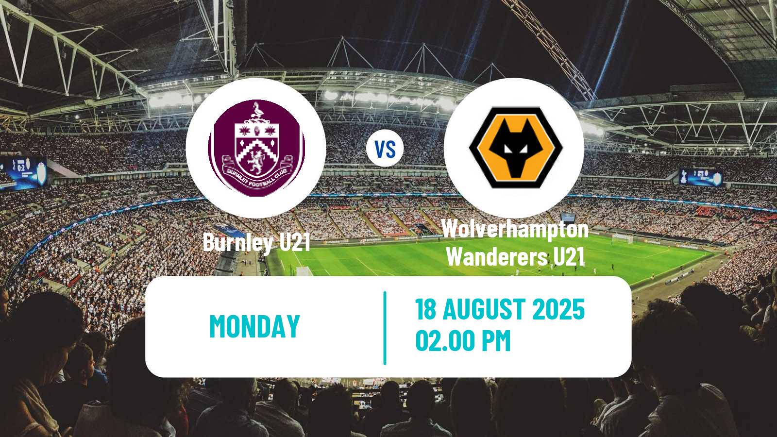 Soccer English Premier League 2 Burnley U21 - Wolverhampton Wanderers U21