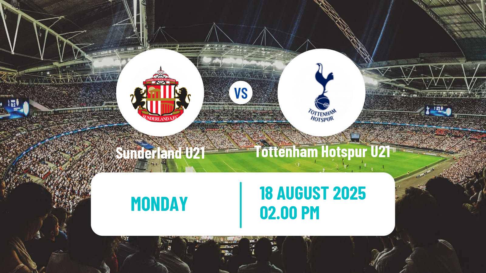 Soccer English Premier League 2 Sunderland U21 - Tottenham Hotspur U21