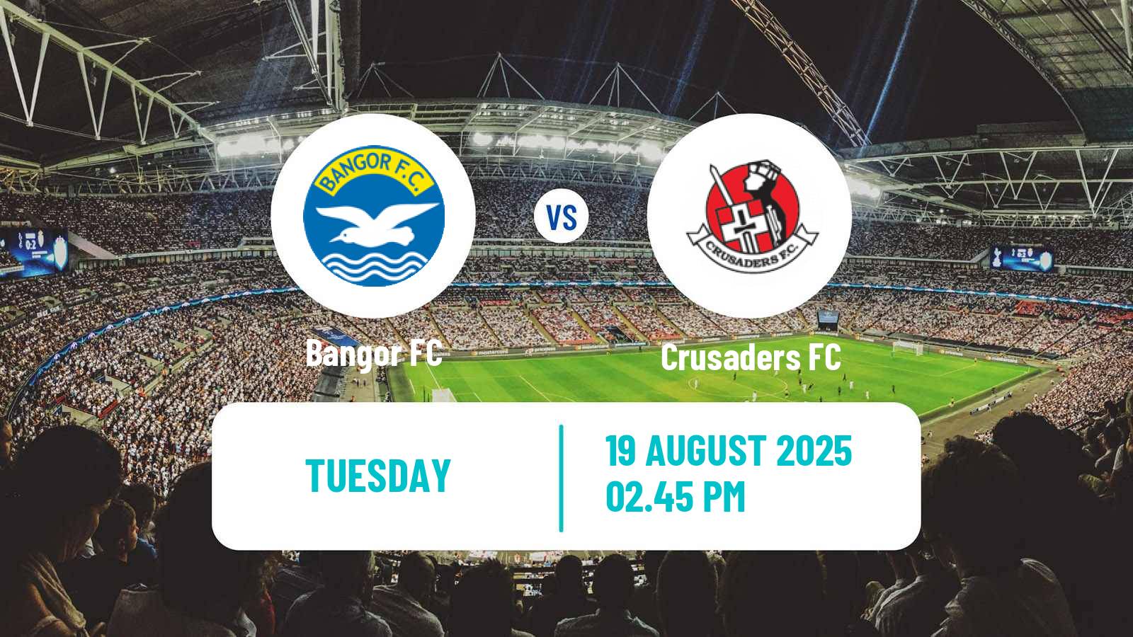 Soccer Northern Irish Premiership Bangor - Crusaders