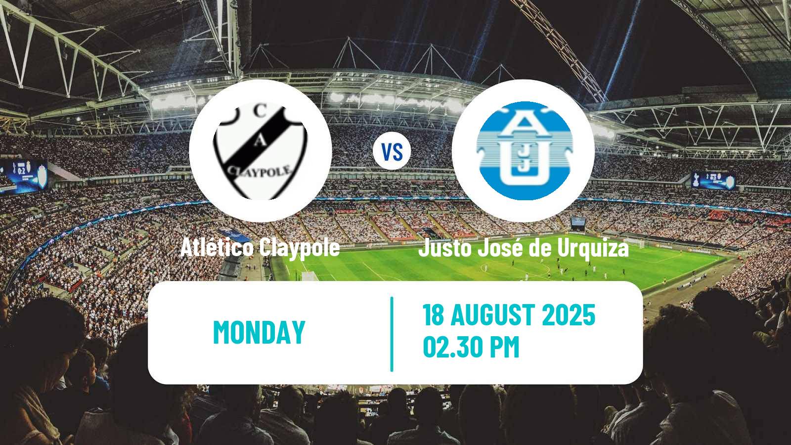 Soccer Argentinian Primera C Atlético Claypole - Justo José de Urquiza