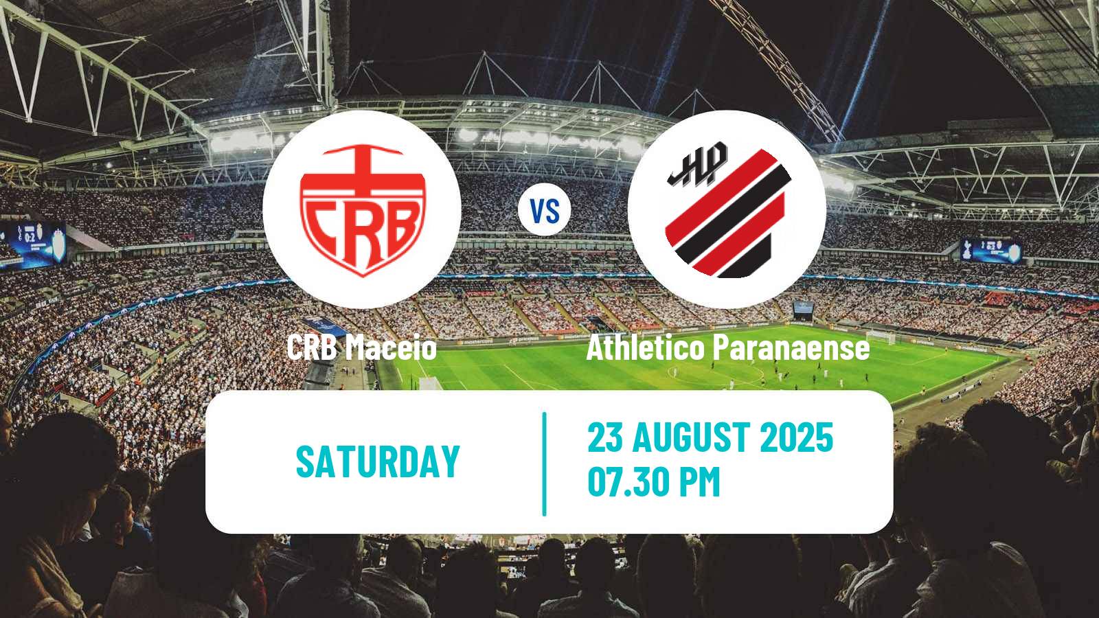 Soccer Brazilian Serie B CRB Maceio - Athletico Paranaense