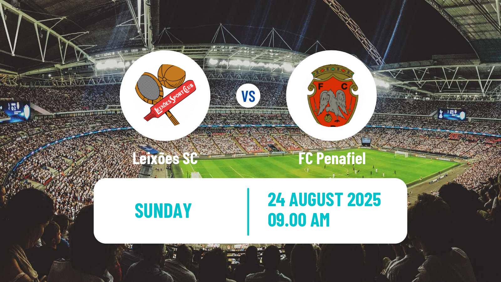 Soccer Portuguese Liga 2 Leixões - Penafiel