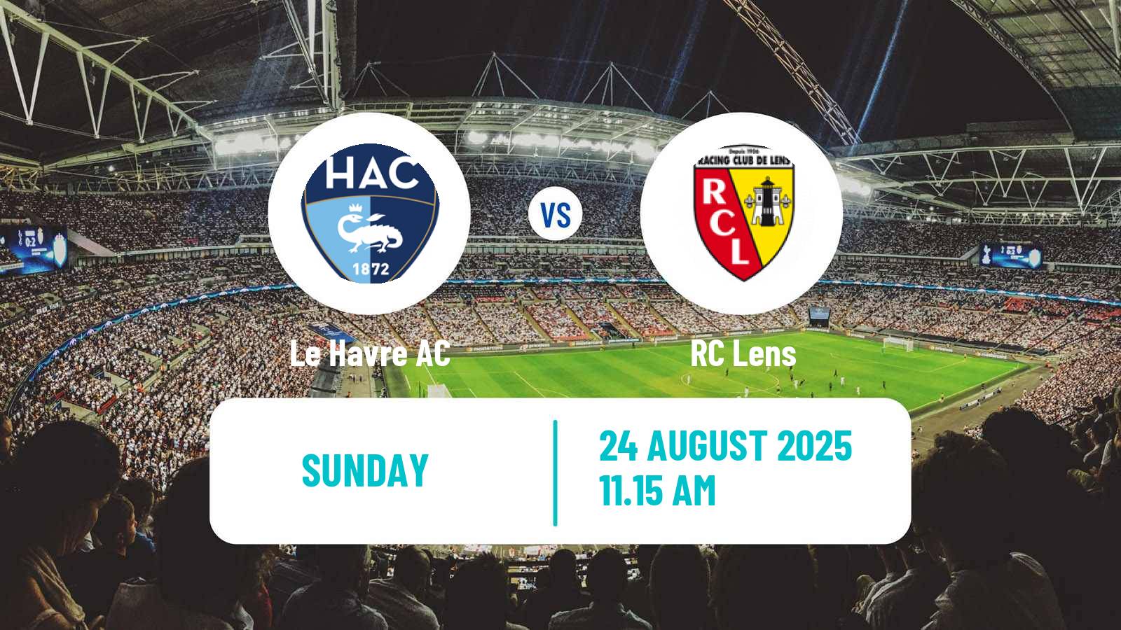 Soccer French Ligue 1 Le Havre - Lens