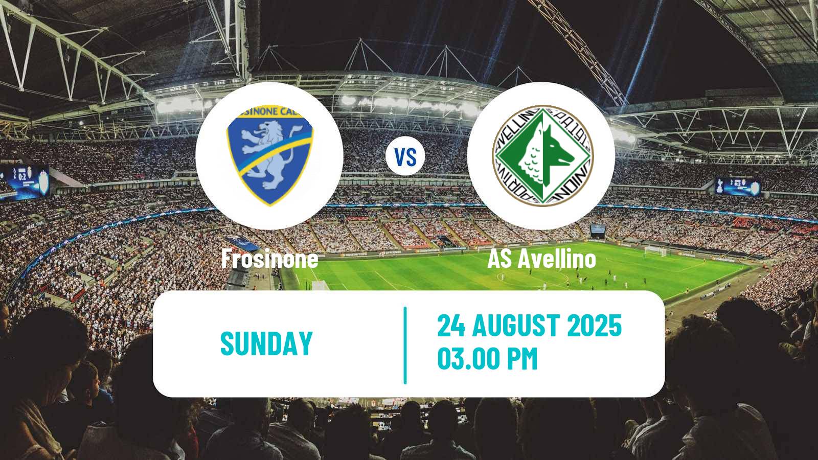 Soccer Italian Serie B Frosinone - Avellino