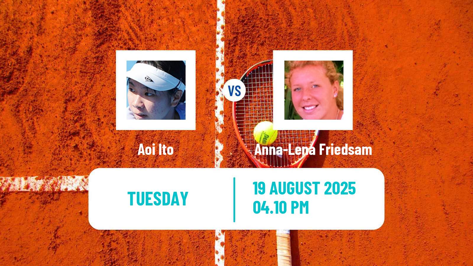Tennis WTA US Open Aoi Ito - Anna-Lena Friedsam