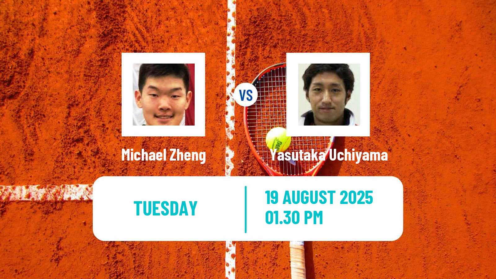 Tennis ATP US Open Michael Zheng - Yasutaka Uchiyama