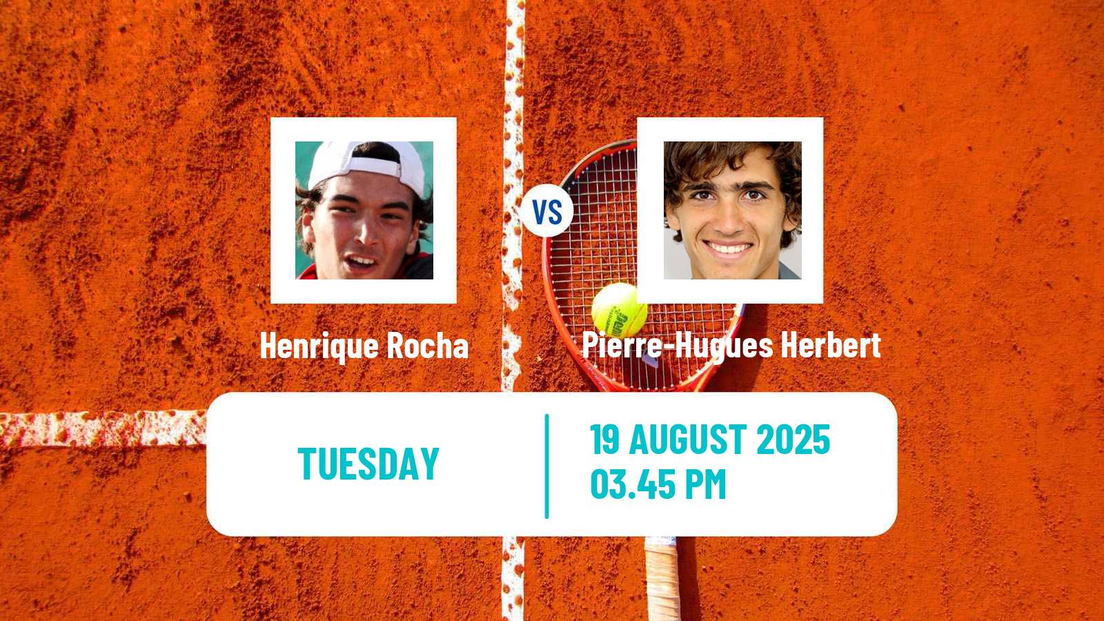 Tennis ATP US Open Henrique Rocha - Pierre-Hugues Herbert