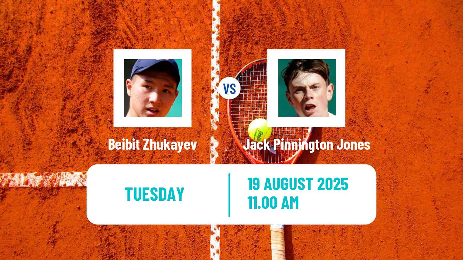 Tennis ATP US Open Beibit Zhukayev - Jack Pinnington Jones