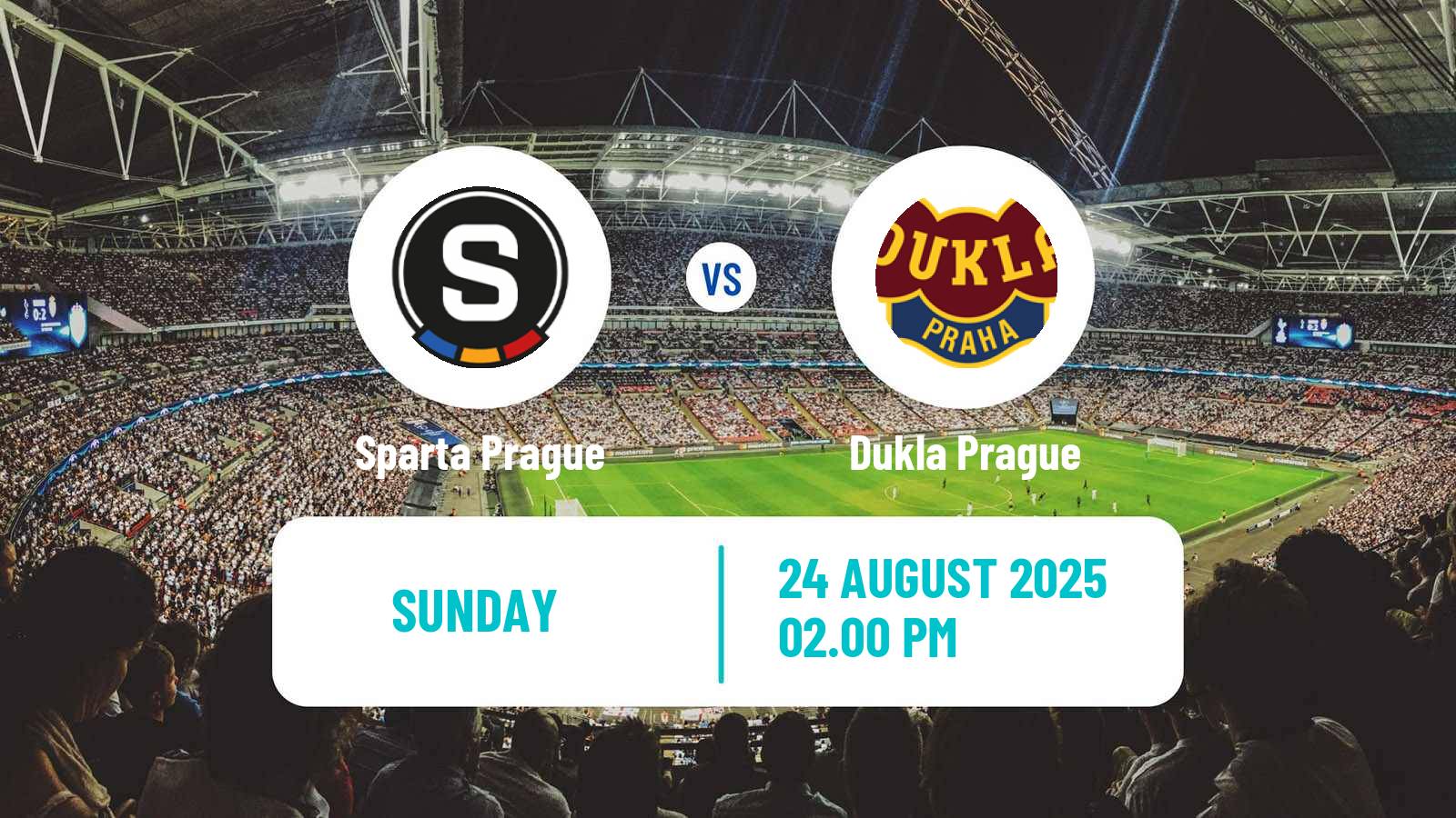 Soccer Czech 1 Liga Sparta Prague - Dukla Prague