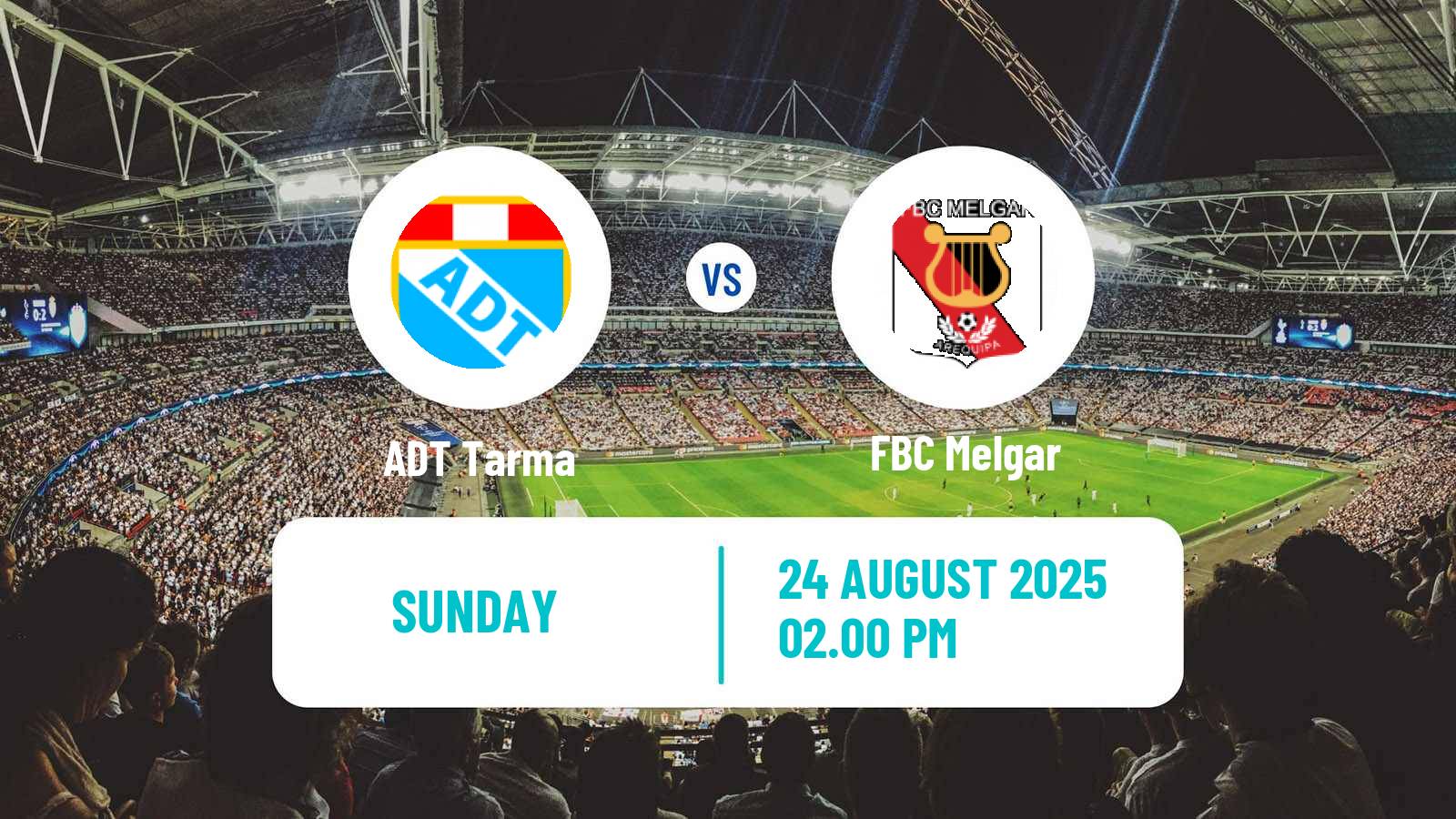 Soccer Peruvian Liga 1 ADT Tarma - FBC Melgar