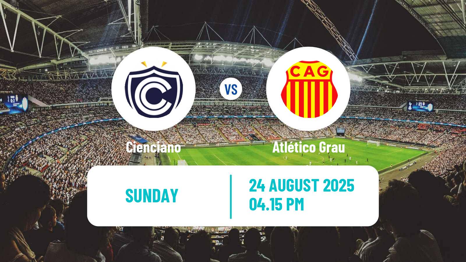 Soccer Peruvian Liga 1 Cienciano - Atlético Grau