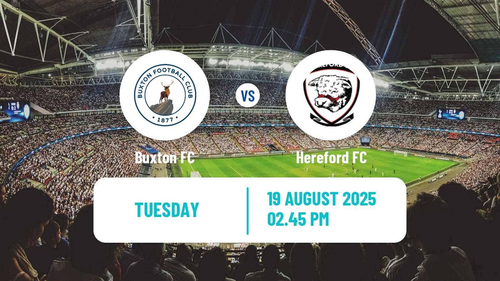 Soccer English National League North Buxton - Hereford