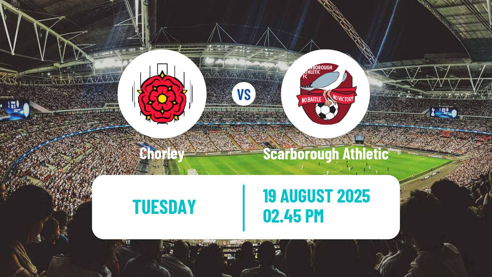 Soccer English National League North Chorley - Scarborough Athletic