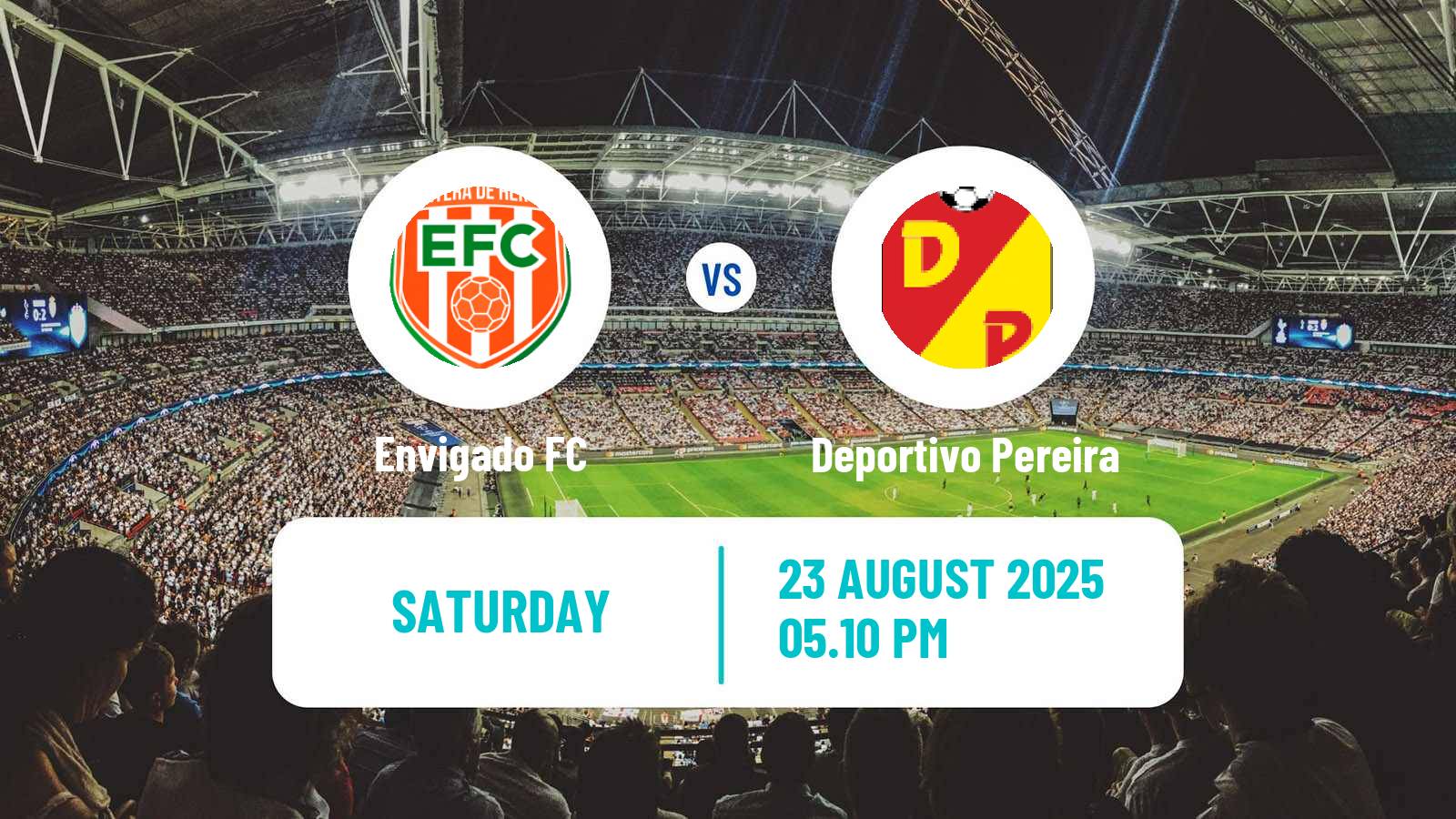 Soccer Colombian Primera A Envigado - Deportivo Pereira