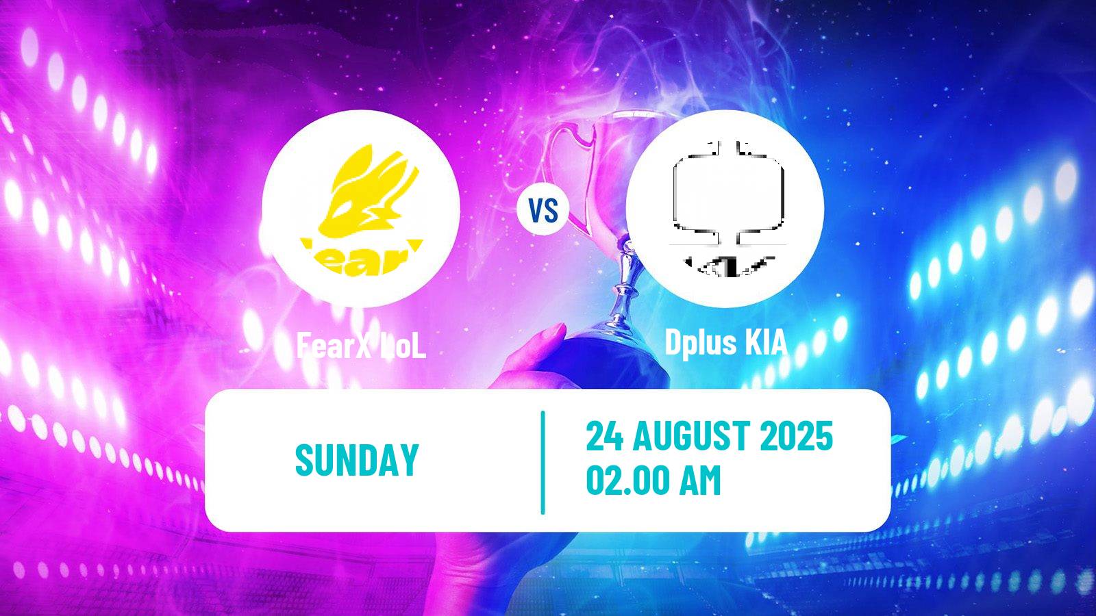 Esports League Of Legends Lck FearX - Dplus KIA