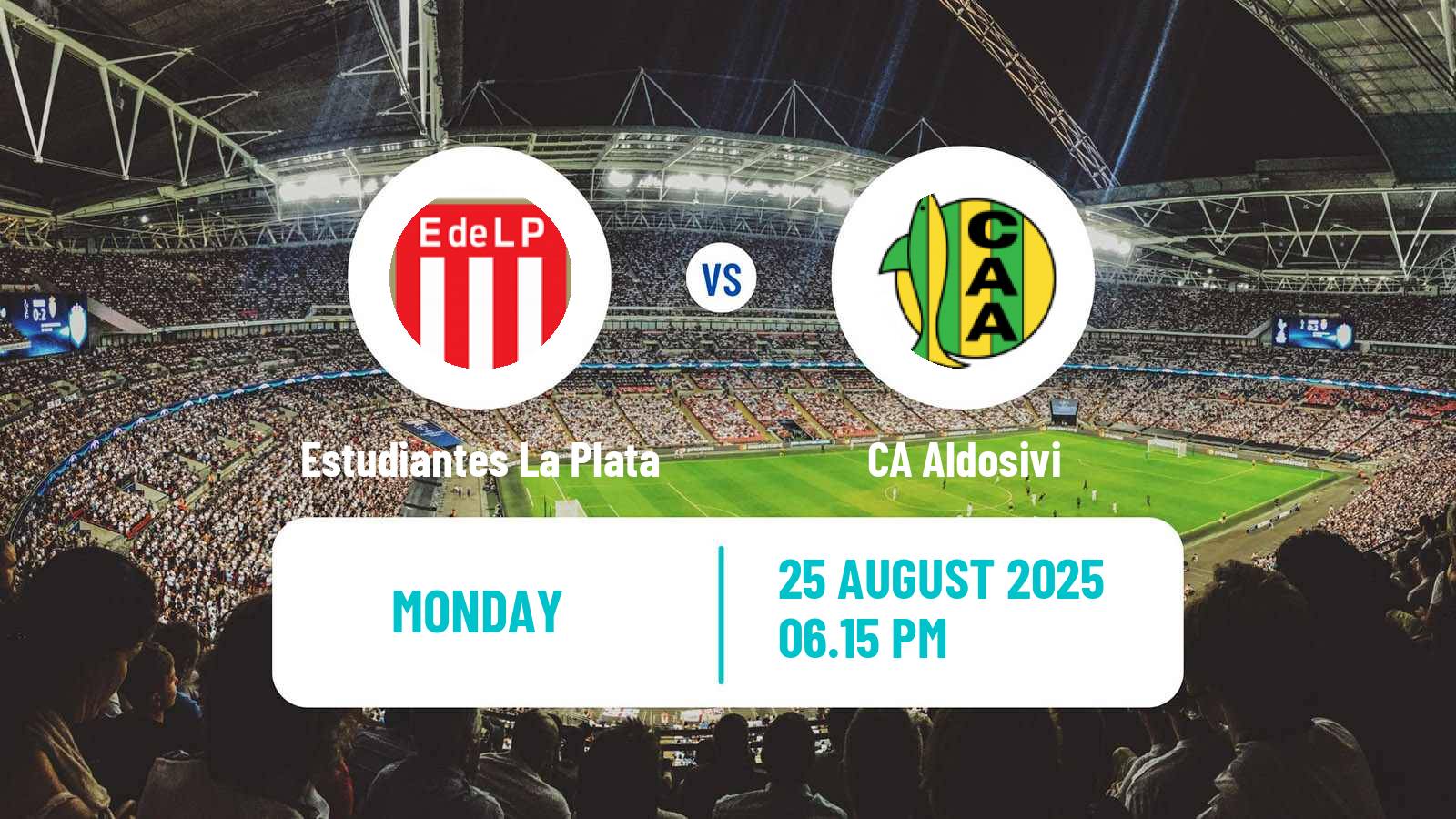 Soccer Argentinian Liga Profesional Estudiantes La Plata - Aldosivi
