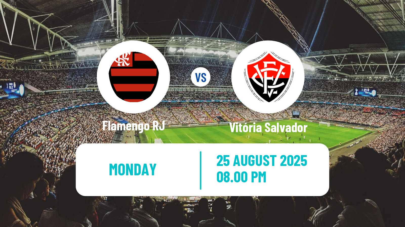 Soccer Brazilian Serie A Flamengo - Vitória Salvador