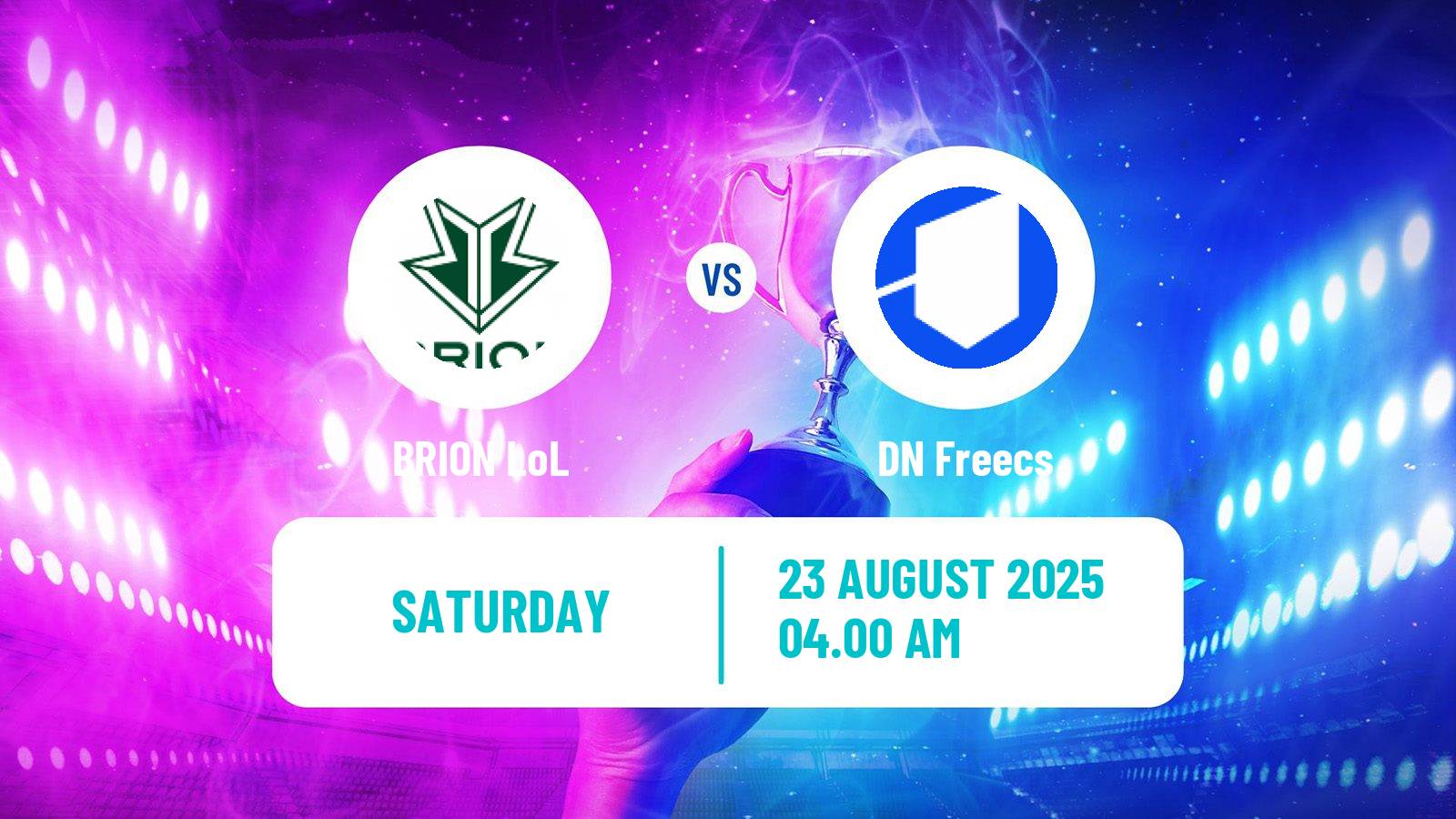 Esports League Of Legends Lck BRION - DN Freecs