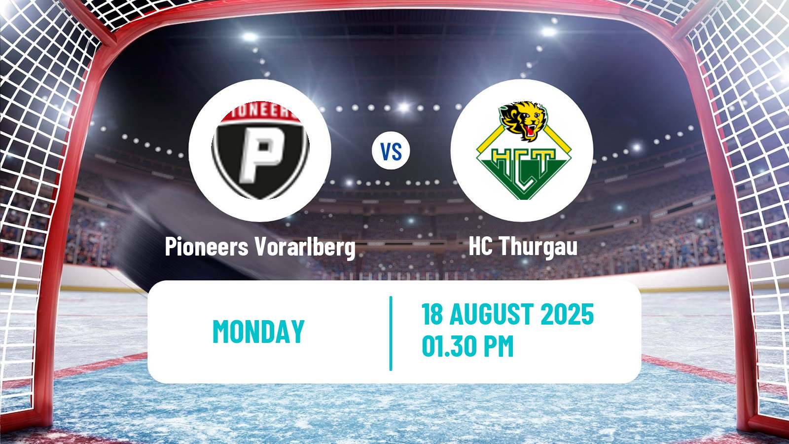 Hockey Club Friendly Ice Hockey Pioneers Vorarlberg - Thurgau