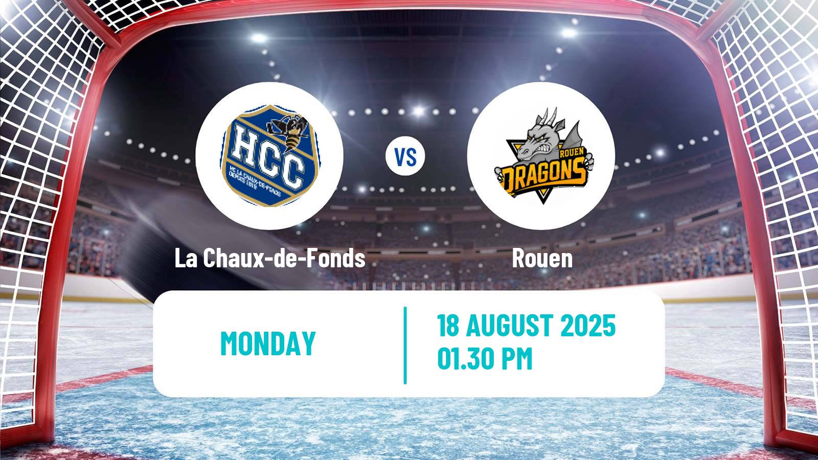 Hockey Club Friendly Ice Hockey La Chaux-de-Fonds - Rouen