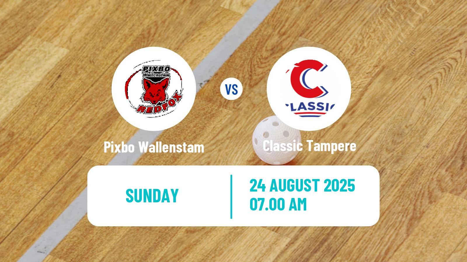 Floorball Champions Cup Floorball Women Pixbo Wallenstam - Classic Tampere