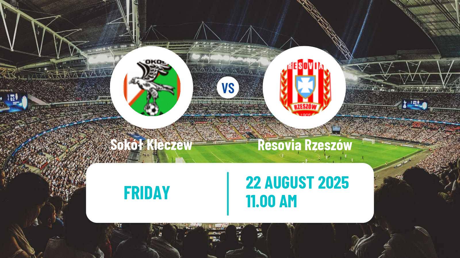 Soccer Polish Division 2 Sokół Kleczew - Resovia Rzeszów