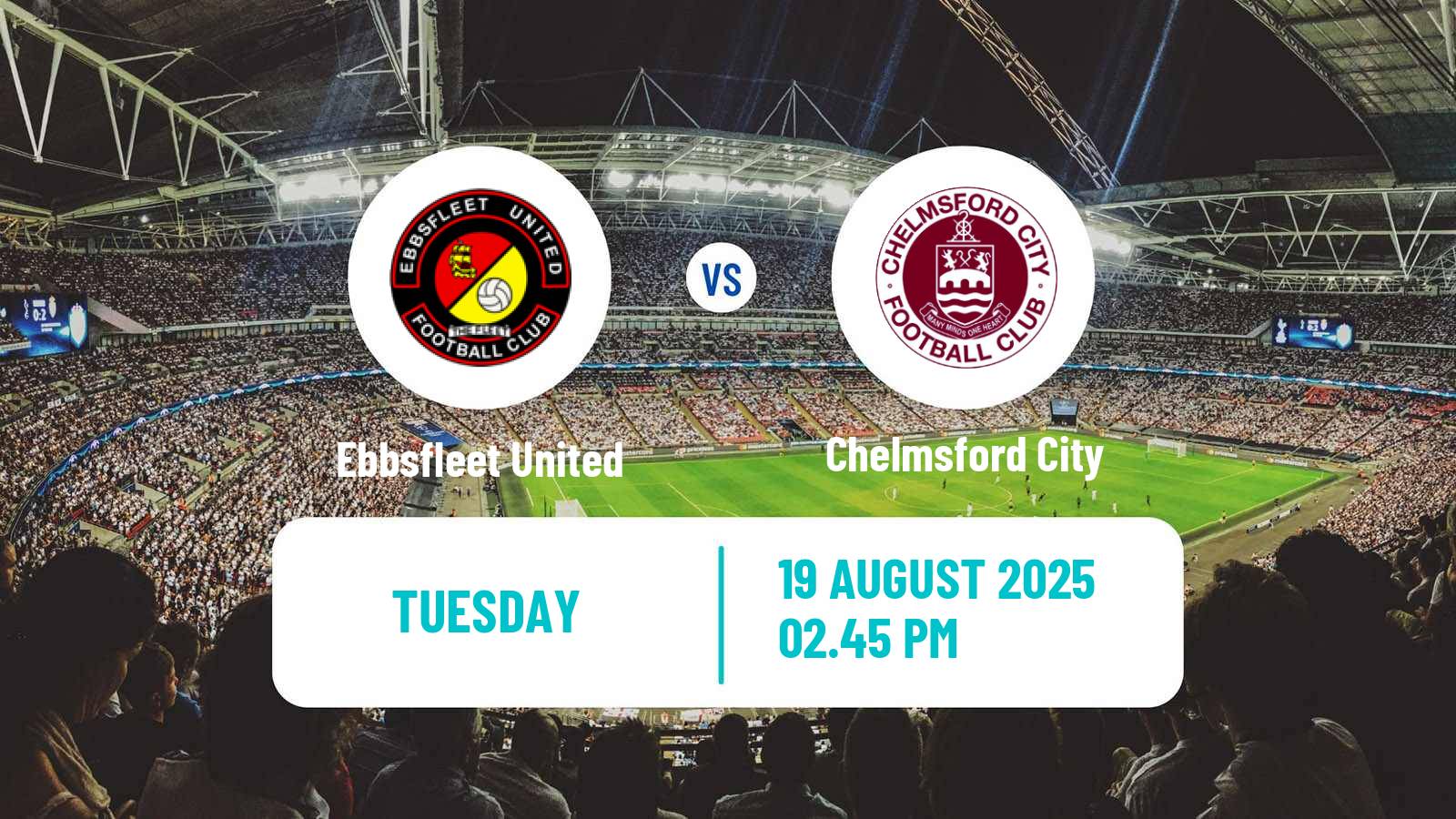 Soccer English National League South Ebbsfleet United - Chelmsford City