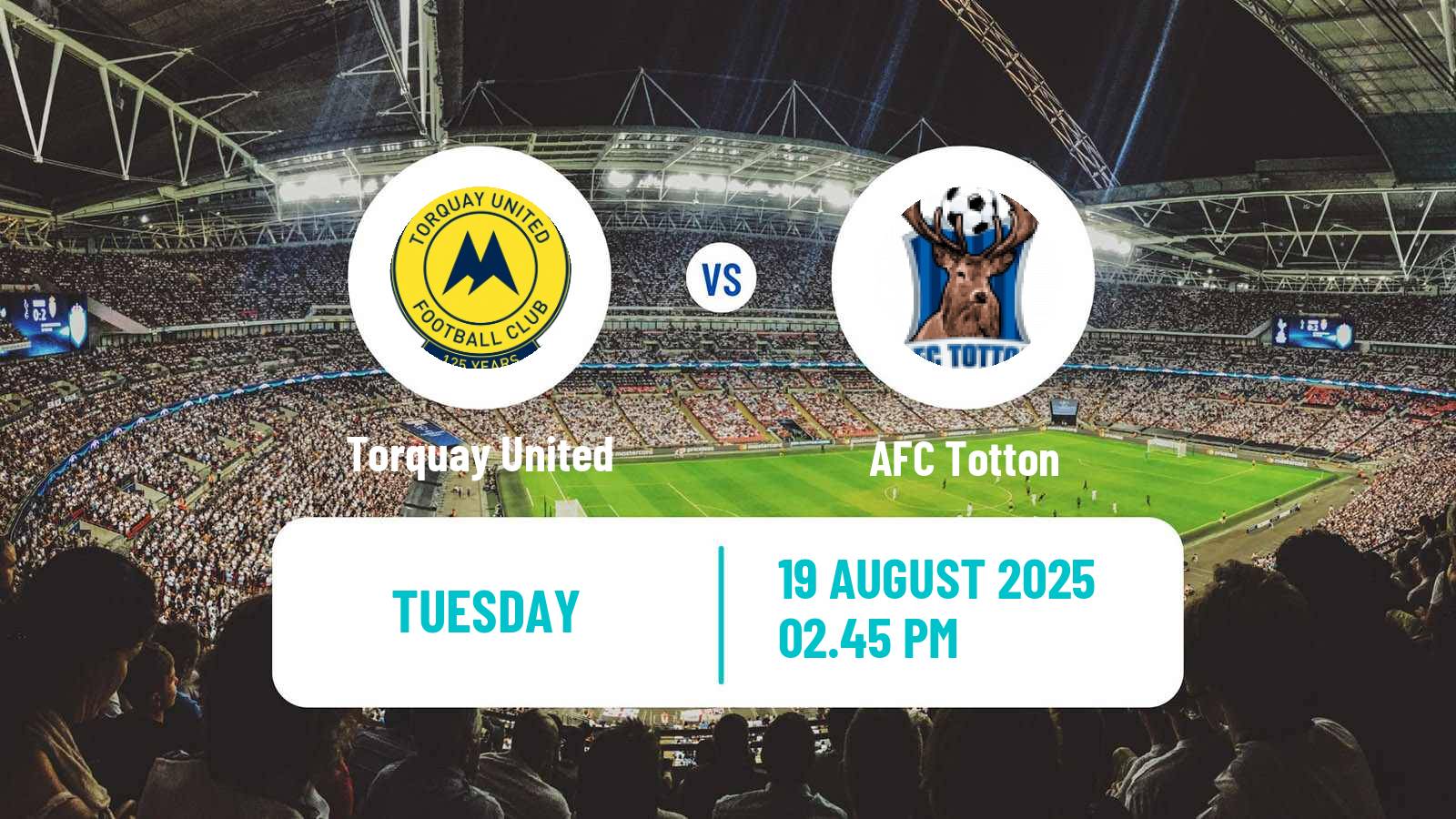Soccer English National League South Torquay United - Totton