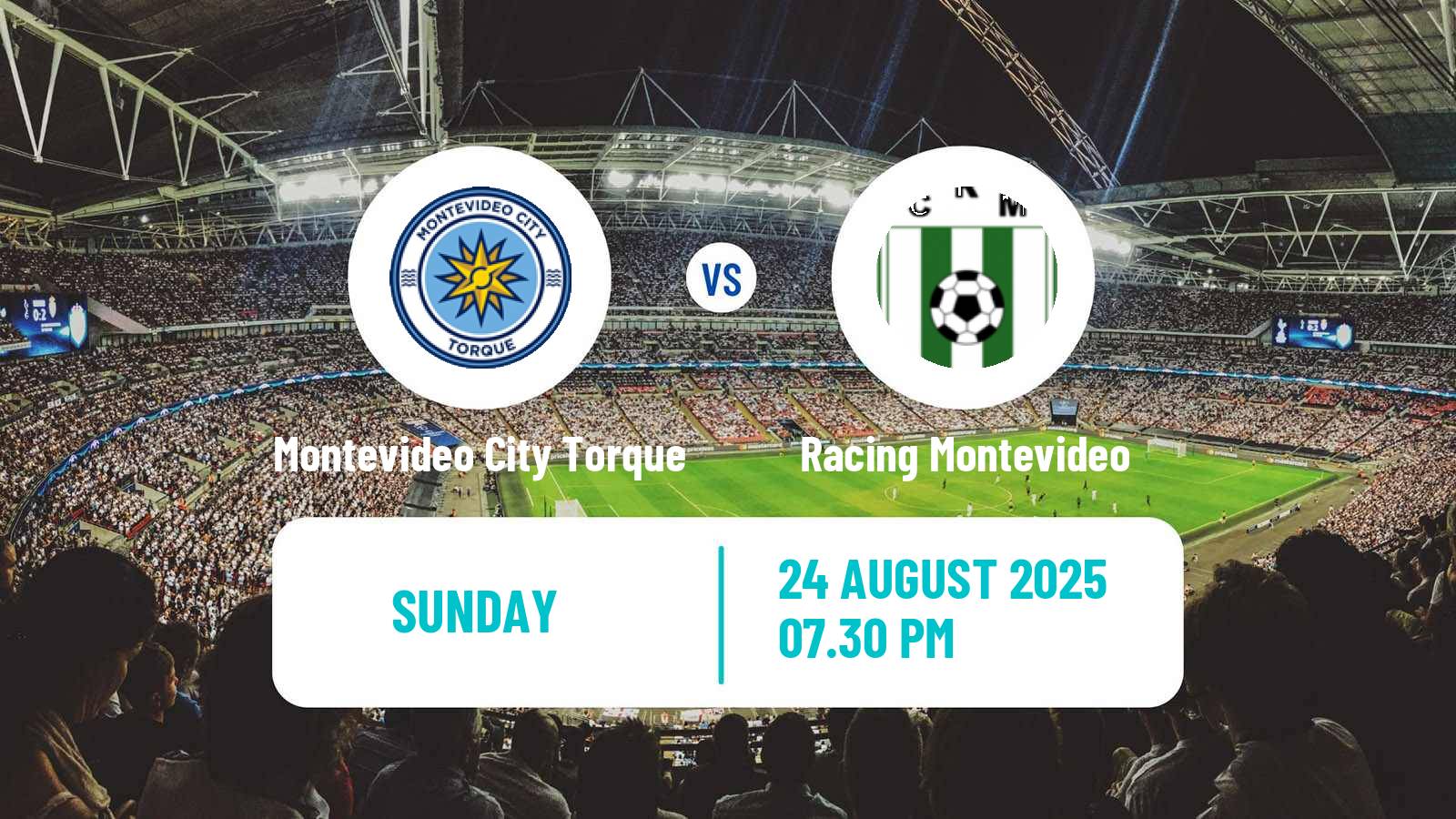 Soccer Uruguayan Primera Division Montevideo City Torque - Racing Montevideo
