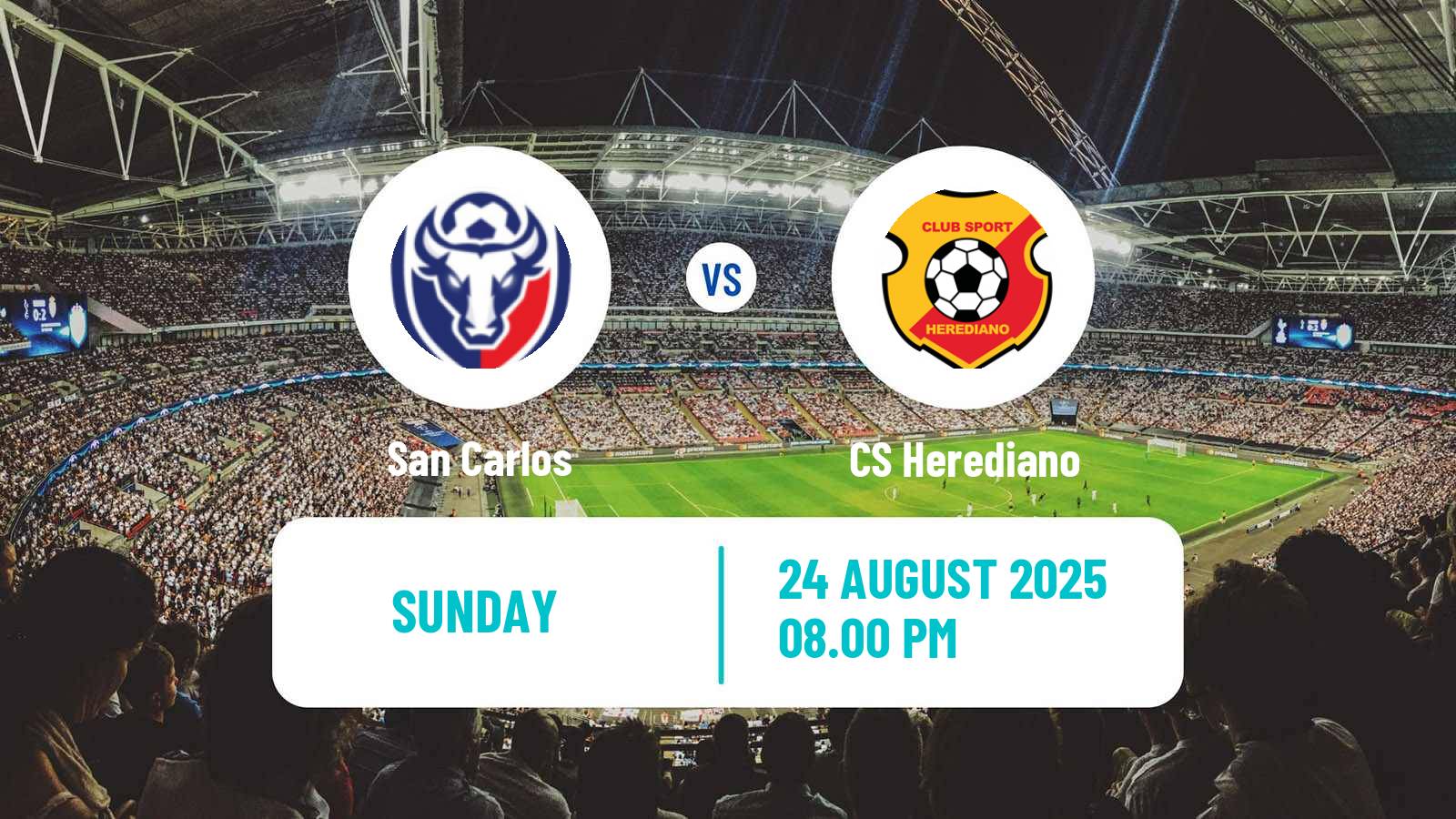 Soccer Costa Rican Primera Division San Carlos - Herediano