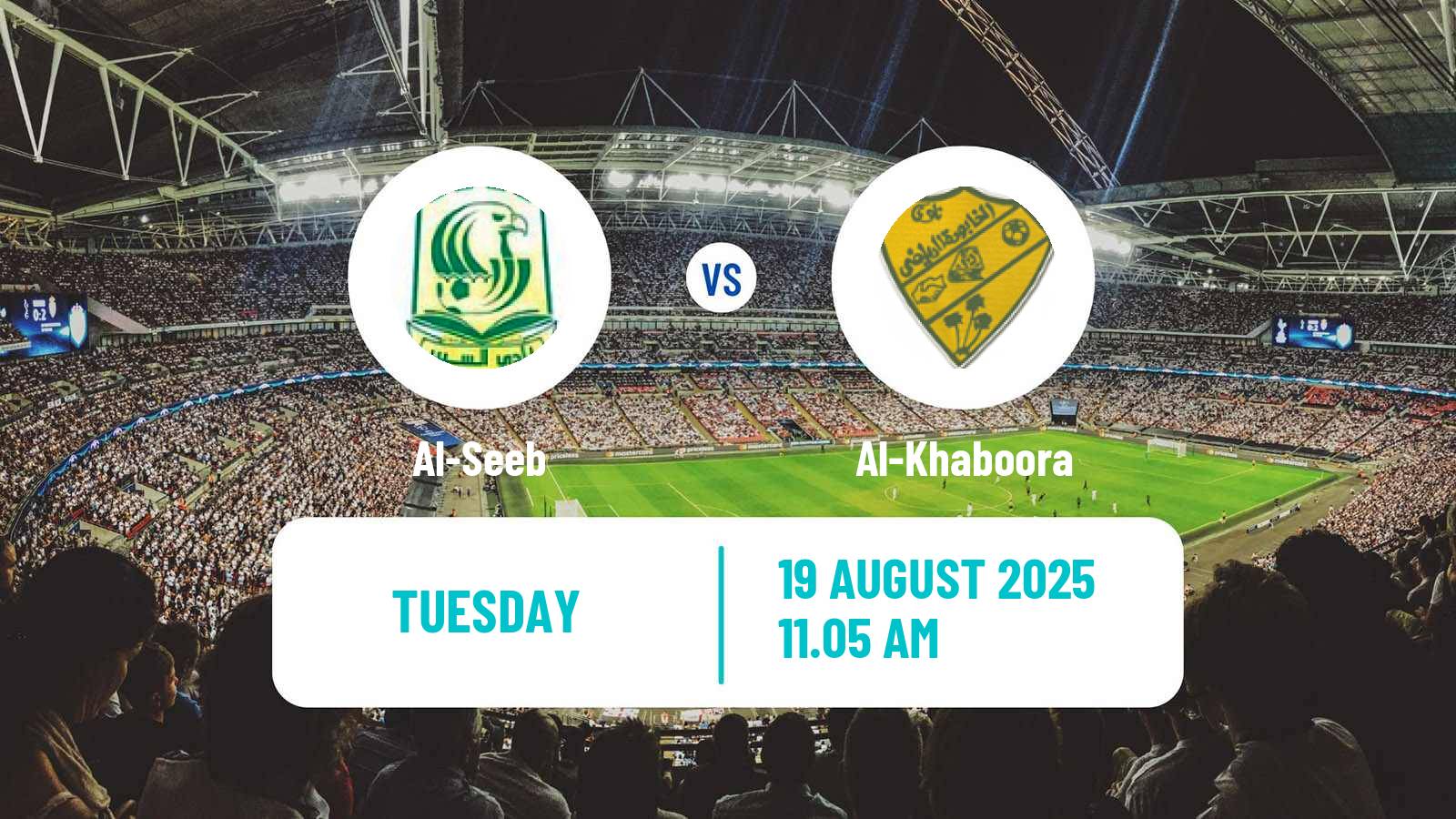 Soccer Omani League Al-Seeb - Al-Khaboora