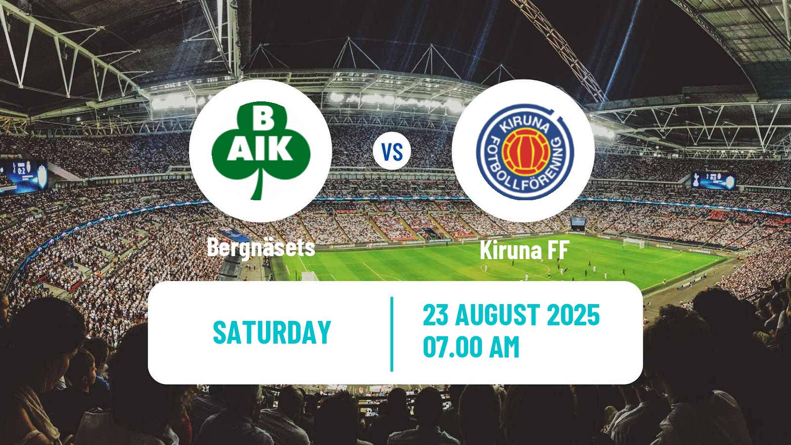 Soccer Swedish Division 2 - Norrland Bergnäsets - Kiruna