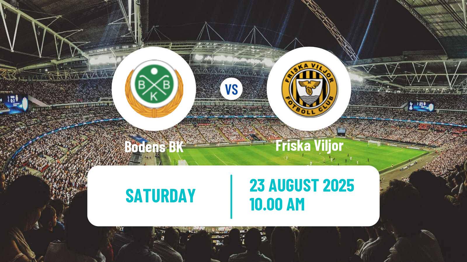Soccer Swedish Division 2 - Norrland Boden - Friska Viljor