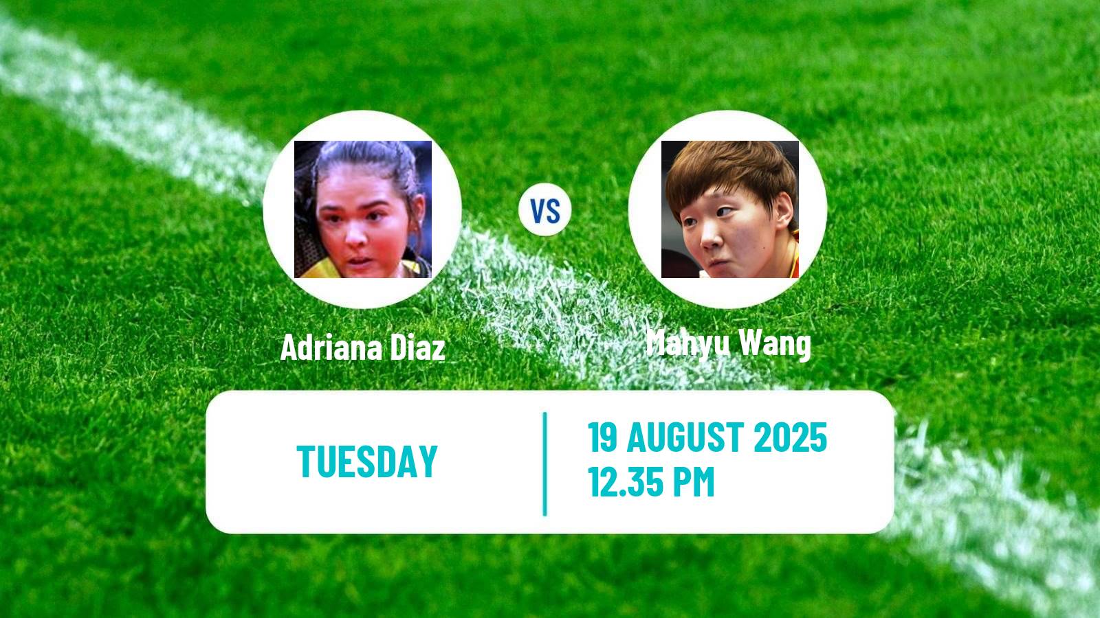 Table tennis Europe Smash Sweden Women Adriana Diaz - Manyu Wang