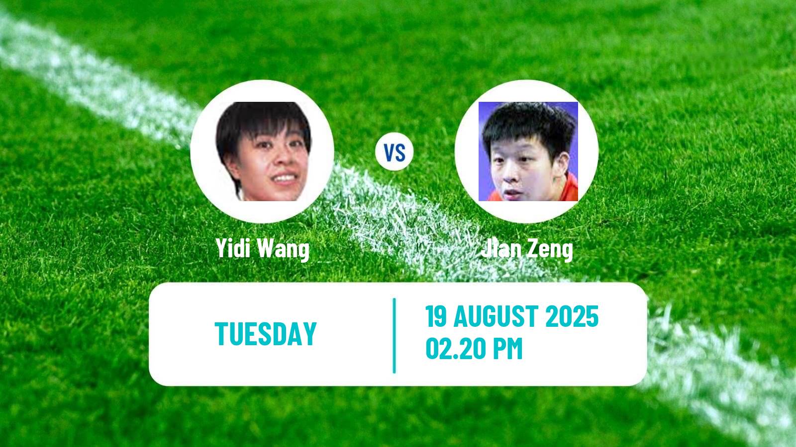 Table tennis Europe Smash Sweden Women Yidi Wang - Jian Zeng