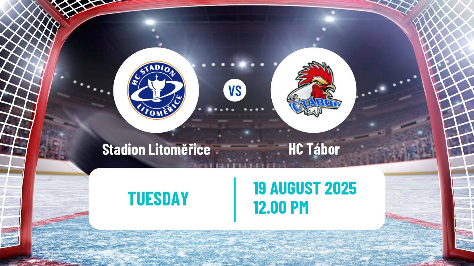 Hockey Club Friendly Ice Hockey Stadion Litoměřice - Tábor