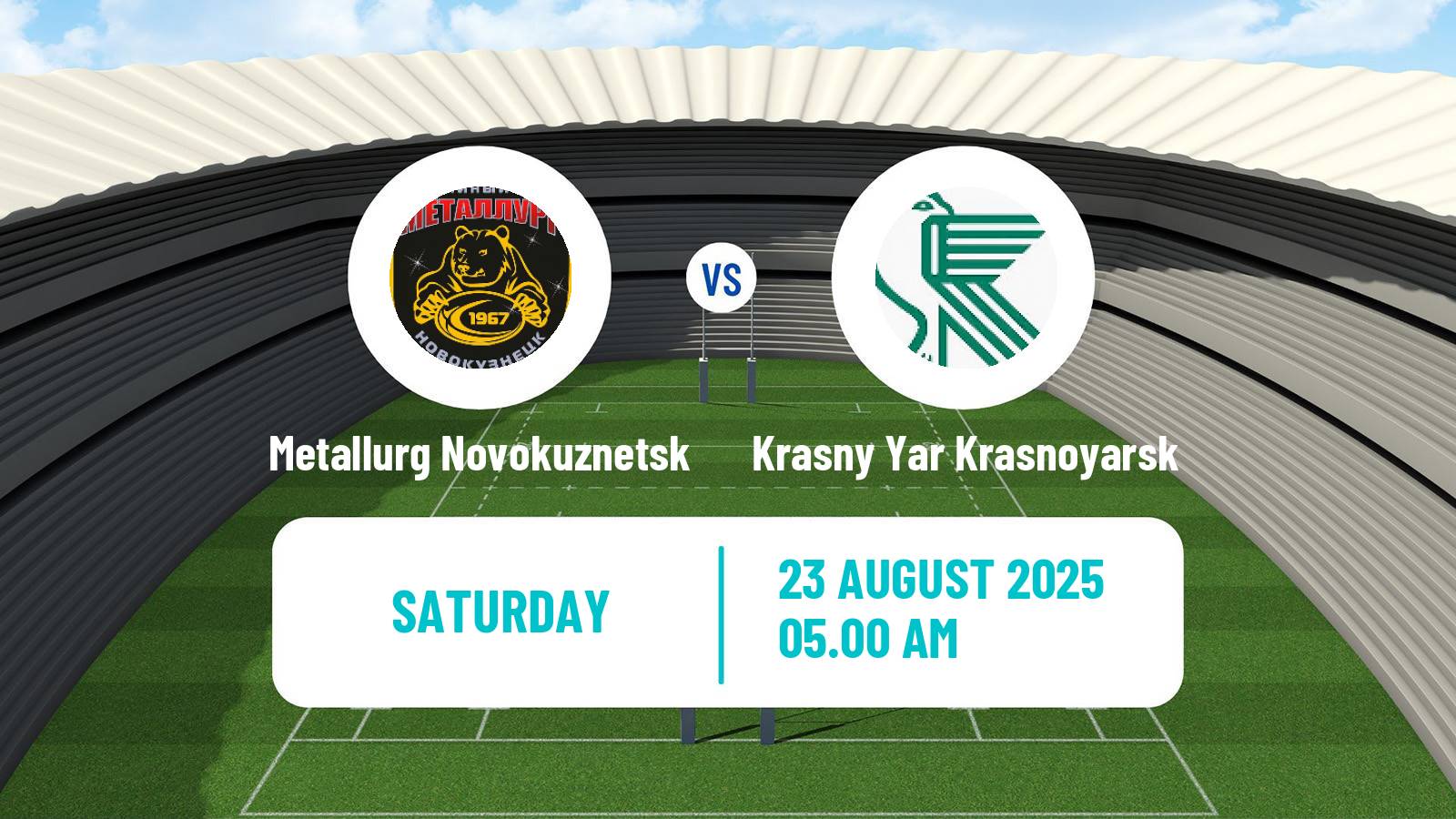 Rugby union Russian Premier League Rugby Metallurg Novokuznetsk - Krasny Yar Krasnoyarsk