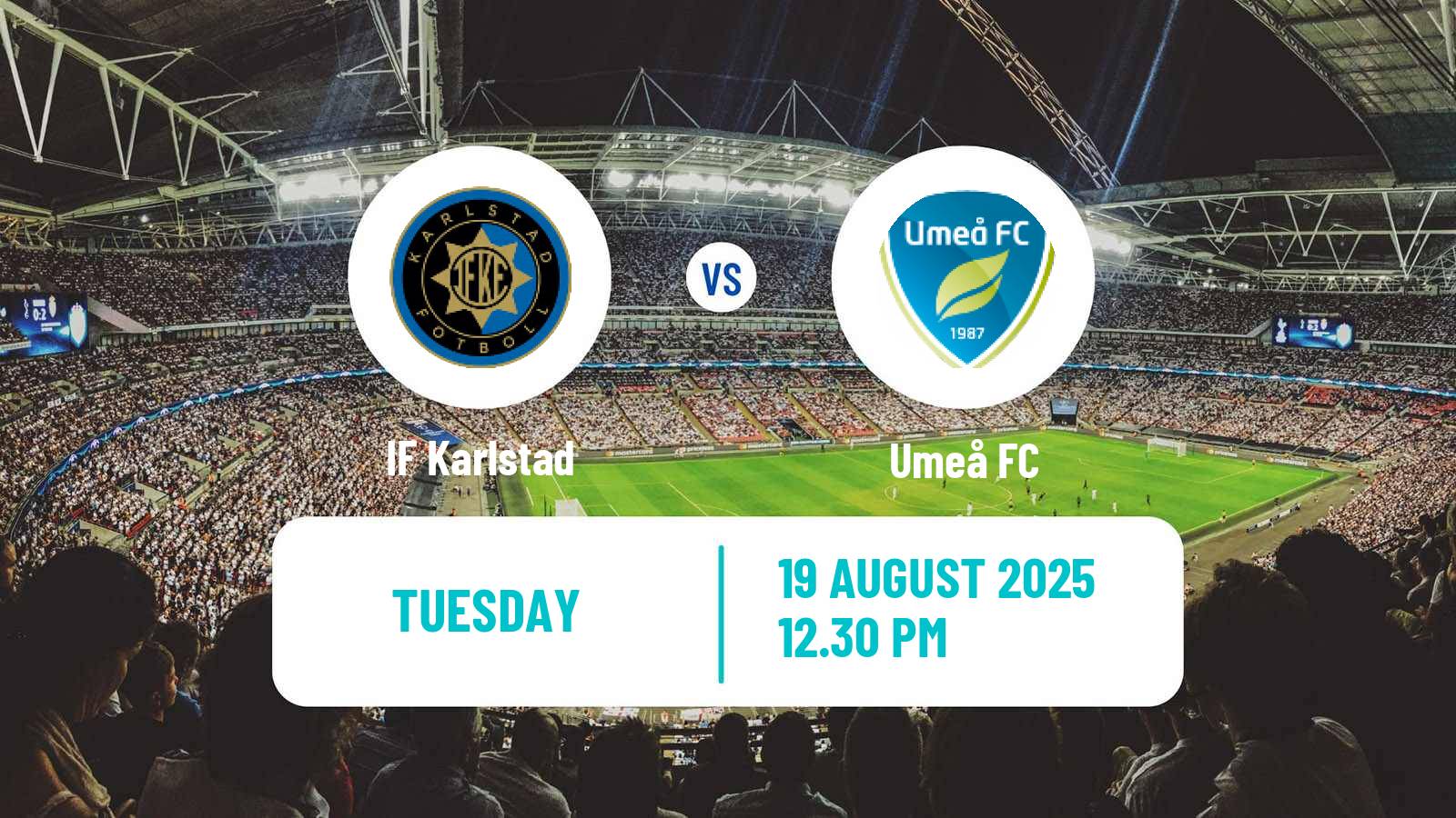 Soccer Svenska Cupen Karlstad - Umeå