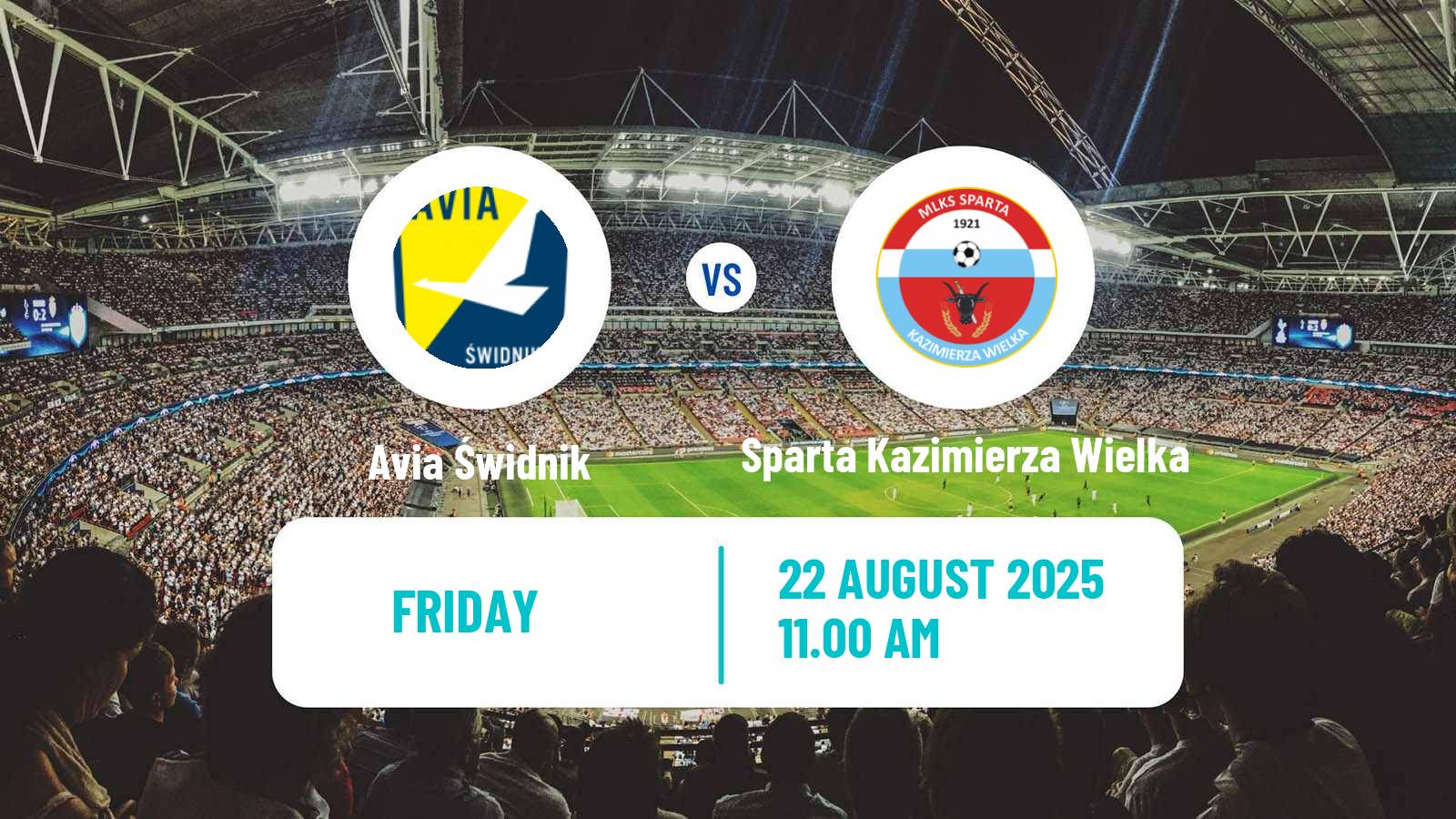Soccer Polish Division 3 - Group IV Avia Świdnik - Sparta Kazimierza Wielka