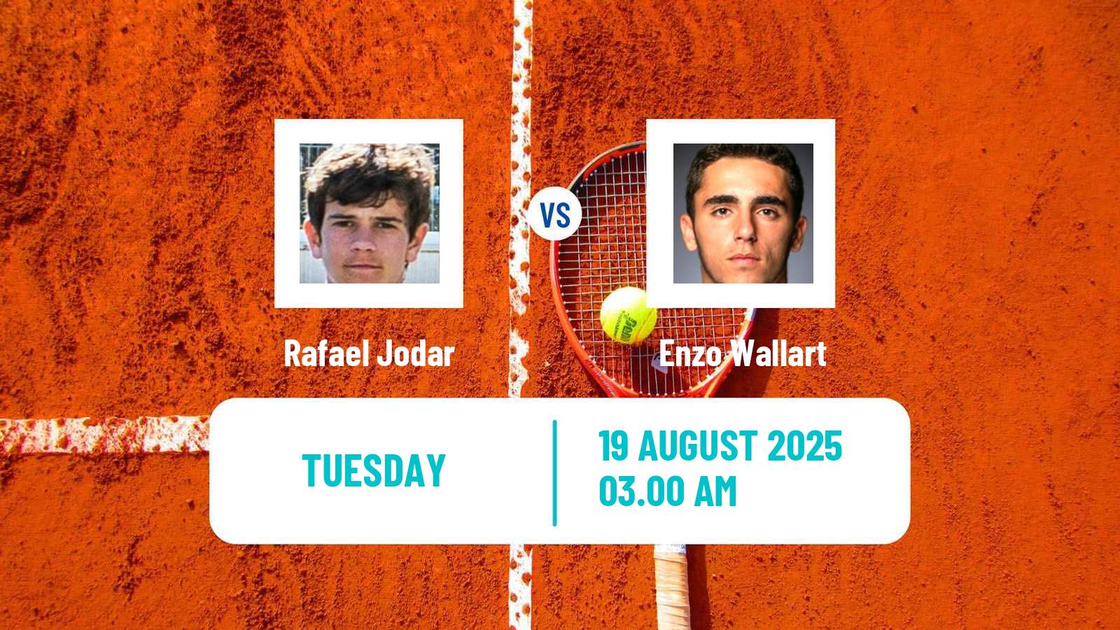 Tennis Hersonissos 4 Challenger Men Rafael Jodar - Enzo Wallart