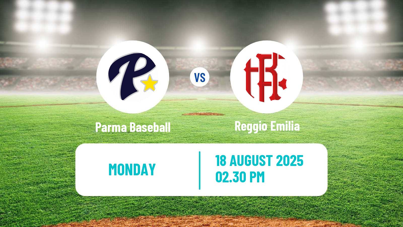 Baseball Italian Serie A1 Baseball Parma Baseball - Reggio Emilia