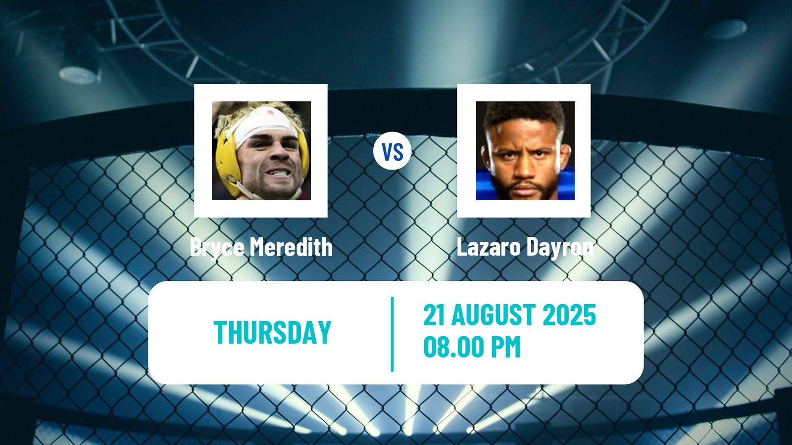 MMA Bantamweight Pfl Men Bryce Meredith - Lazaro Dayron