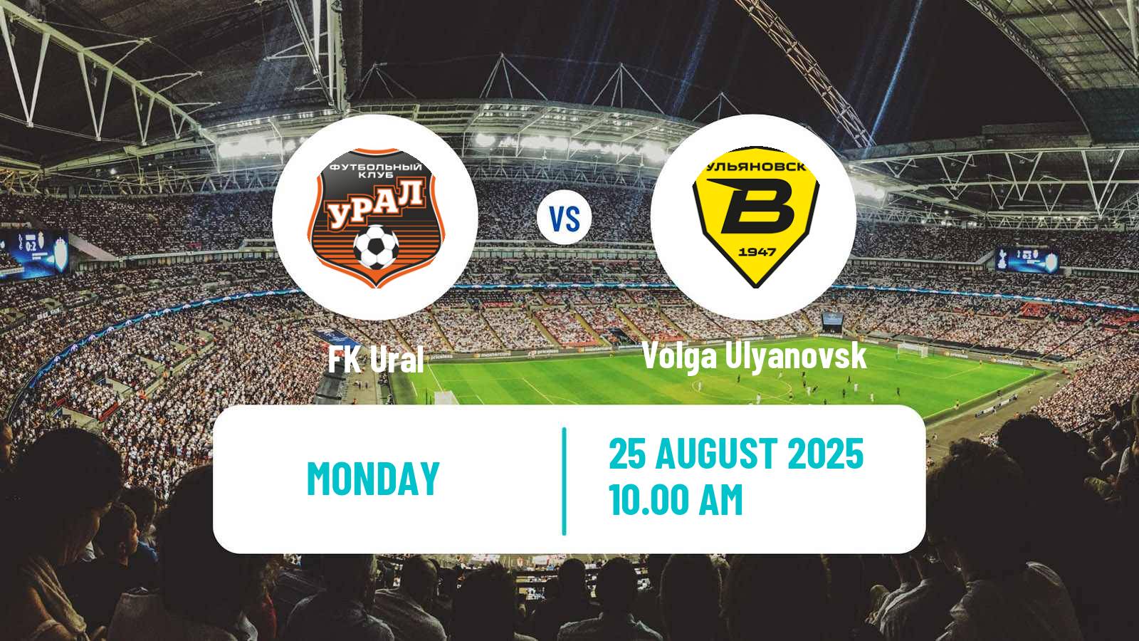 Soccer Russian FNL Ural - Volga Ulyanovsk