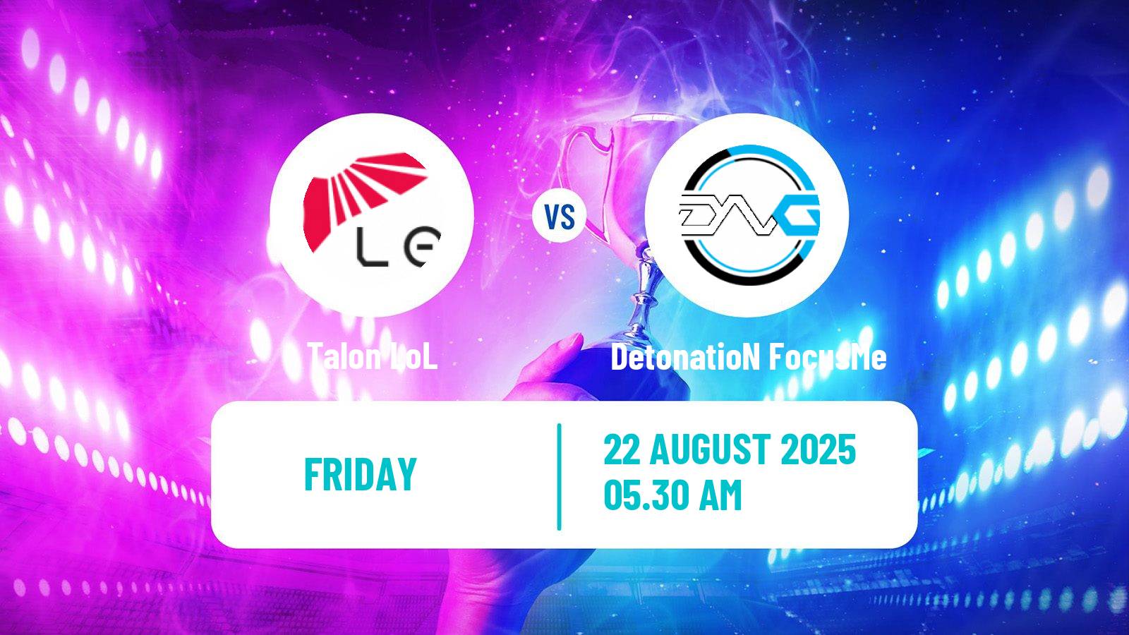 Esports League Of Legends Lcp Talon - DetonatioN FocusMe