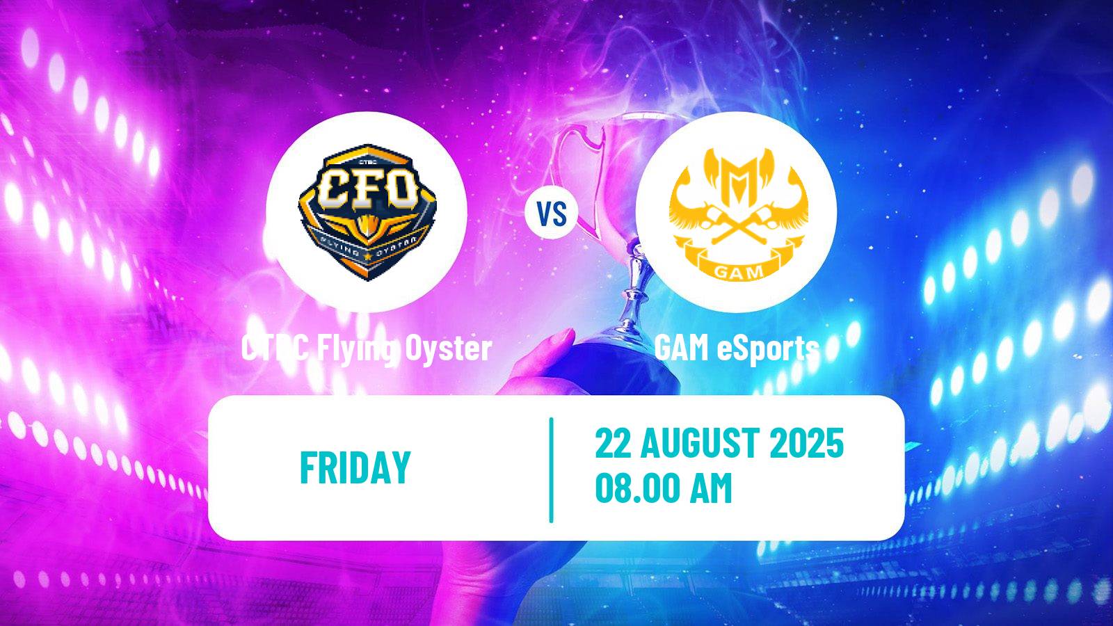 Esports League Of Legends Lcp CTBC Flying Oyster - GAM eSports